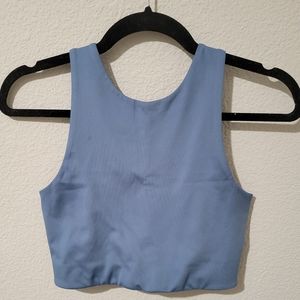 Girlfriend Collective Dylan Tank Bra Horizon